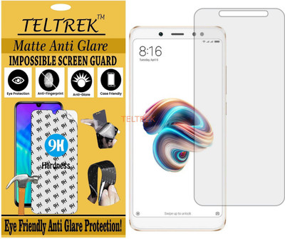 TELTREK Impossible Screen Guard for MI REDMI NOTE 5 PRO (Shatterproof Matte)(Pack of 1)