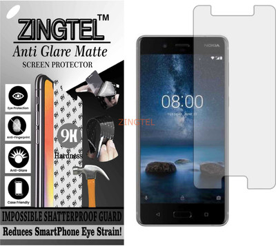 ZINGTEL Impossible Screen Guard for NOKIA TA-1012 (NOKIA 8) (Matte Finish)(Pack of 1)