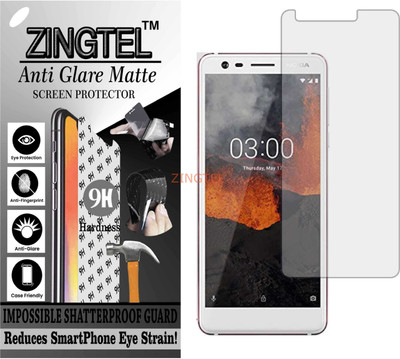 ZINGTEL Impossible Screen Guard for NOKIA TA-1063 (NOKIA 3.1) (Matte Finish)(Pack of 1)