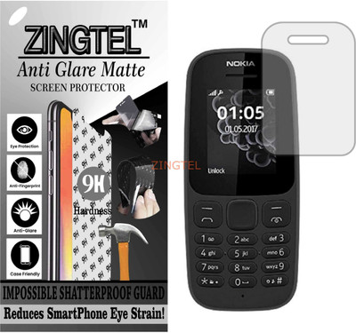 ZINGTEL Impossible Screen Guard for NOKIA 105 2017 (Matte Finish)(Pack of 1)