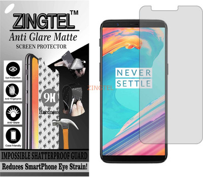 ZINGTEL Impossible Screen Guard for ONEPLUS 5T (Matte Finish)(Pack of 1)