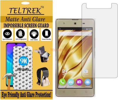 TELTREK Impossible Screen Guard for MICROMAX CANVAS SELFIE 4 Q349 (Shatterproof Matte)(Pack of 1)