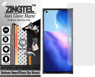 ZINGTEL Impossible Screen Guard for OPPO RENO5 5G (Matte Finish)(Pack of 1)