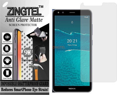 ZINGTEL Impossible Screen Guard for NOKIA C1 2ND EDITION (Matte Finish)(Pack of 1)