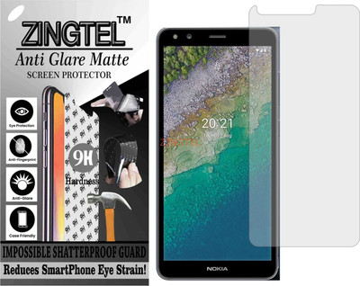 ZINGTEL Impossible Screen Guard for NOKIA C01 PLUS (Matte Finish)(Pack of 1)