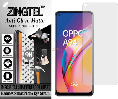 ZINGTEL Impossible Screen Guard for OPPO A94 5G (Matte Finish)(Pack of 1)