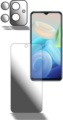 PONDRIK Impossible Screen Guard for VIVO T1 5G ( COMBO SCREEN GUARD & CAMERA LENS )(Pack of 2)