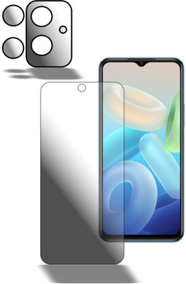 PONDRIK Impossible Screen Guard for VIVO T1 5G ( COMBO SCREEN GUARD & CAMERA LENS )(Pack of 2)