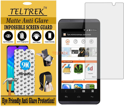 TELTREK Impossible Screen Guard for MICROMAX A107 (CANVAS FIRE 4) (Shatterproof Matte)(Pack of 1)