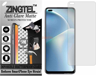 ZINGTEL Impossible Screen Guard for OPPO RENO4 LITE (Matte Finish)(Pack of 1)