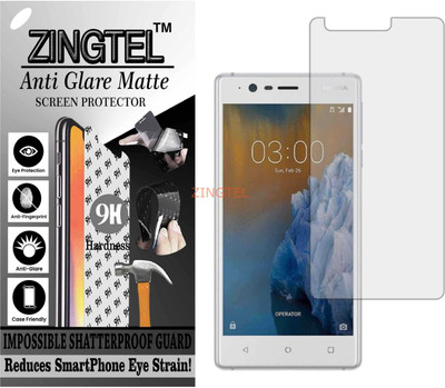 ZINGTEL Impossible Screen Guard for NOKIA 3 (Matte Finish)(Pack of 1)
