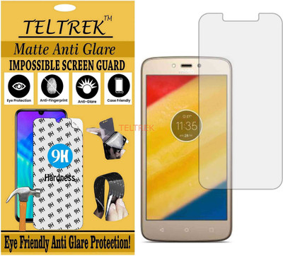TELTREK Impossible Screen Guard for MOTOROLA MOTO C PLUS (Shatterproof Matte)(Pack of 1)