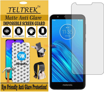 TELTREK Impossible Screen Guard for MOTOROLA E6 (Shatterproof Matte)(Pack of 1)