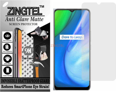 ZINGTEL Impossible Screen Guard for REALME Q2I (Matte Finish)(Pack of 1)