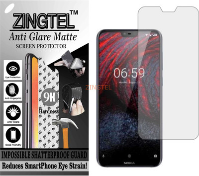 ZINGTEL Impossible Screen Guard for NOKIA 6.1 PLUS (Matte Finish)(Pack of 1)
