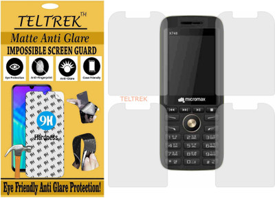 TELTREK Impossible Screen Guard for MICROMAX X748 (Shatterproof Matte)(Pack of 1)