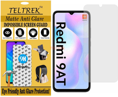TELTREK Impossible Screen Guard for REDMI 9A (Shatterproof Matte)(Pack of 1)