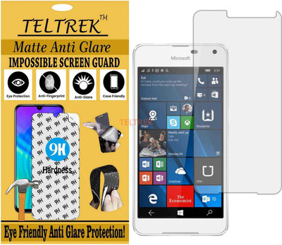 TELTREK Impossible Screen Guard for MICROSOFT LUMIA 650 DUAL SIM (Shatterproof Matte)(Pack of 1)