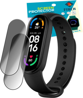 FINCH Screen Guard for Mi band 6 smartwatch(Pack of 2)
