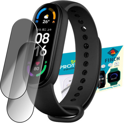 FINCH Screen Guard for Mi band 6 smartwatch(Pack of 2)
