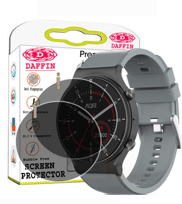 daffin Screen Guard for AQFIT W9 Bluetooth Calling(Pack of 2)