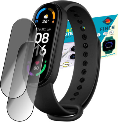 FINCH Screen Guard for Mi band 6 smartwatch(Pack of 2)
