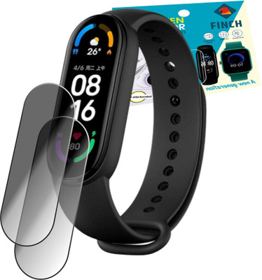 FINCH Screen Guard for Mi band 6 smartwatch(Pack of 2)