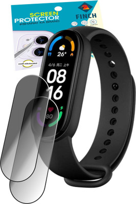 FINCH Screen Guard for Mi band 6 smartwatch(Pack of 2)