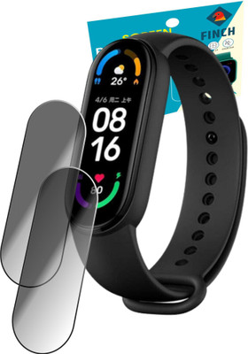 FINCH Screen Guard for Mi band 6 smartwatch(Pack of 2)