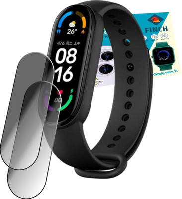 FINCH Screen Guard for Mi band 6 smartwatch(Pack of 2)