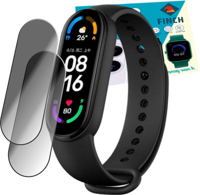 FINCH Screen Guard for Mi band 6 smartwatch(Pack of 2)