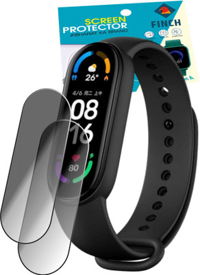 FINCH Screen Guard for Mi band 6 smartwatch(Pack of 2)