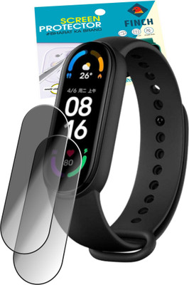 FINCH Screen Guard for Mi band 6 smartwatch(Pack of 2)