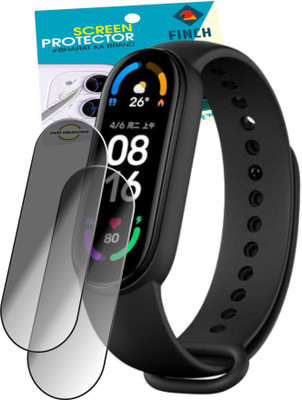 FINCH Screen Guard for Mi band 6 smartwatch(Pack of 2)