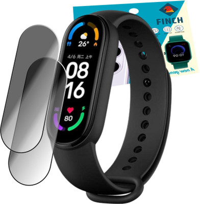 FINCH Screen Guard for Mi band 6 smartwatch(Pack of 2)