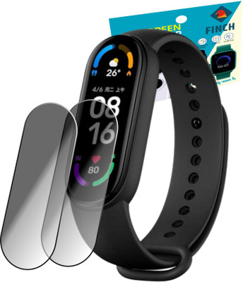 FINCH Screen Guard for Mi band 6 smartwatch(Pack of 2)