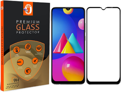 STP FEEL Edge To Edge Tempered Glass for Samsung Galaxy A02 / Samsung Galaxy M12 / Samsung Galaxy M02(Pack of 1)