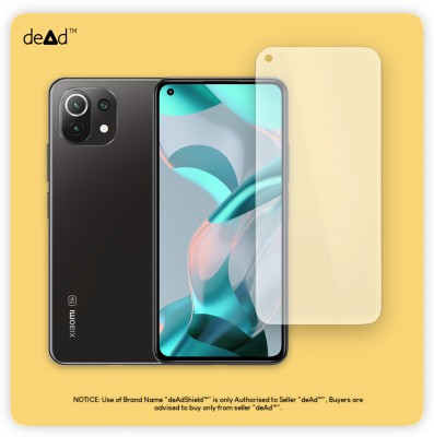 deAdShield Tempered Glass Guard for Mi 11 Lite NE 5G(Pack of 1)