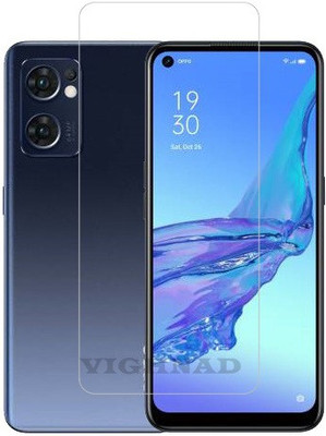 VIGHNAD Tempered Glass Guard for Oppo Reno7 5G(Pack of 1)