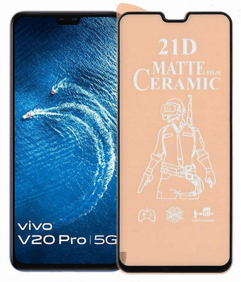 Matte Guard Tempered Glass Guard for Vivo V20 Pro 5G, vivo v20 pro 5g matte temper glass(Pack of 1)