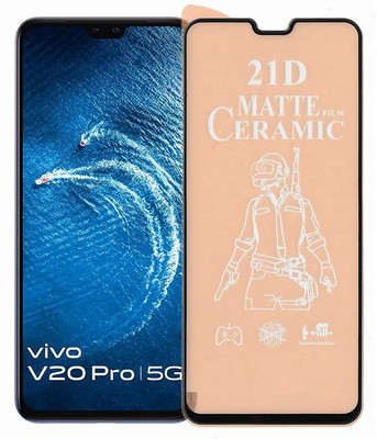 Matte Guard Tempered Glass Guard for Vivo V20 Pro 5G, vivo v20 pro 5g matte temper glass(Pack of 1)