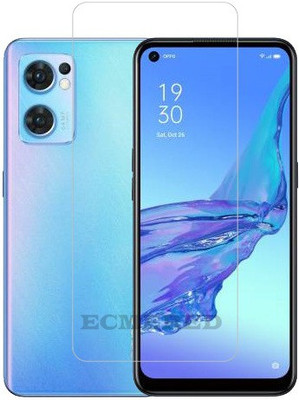 ECMERED Tempered Glass Guard for Oppo Reno7 5G(Pack of 1)