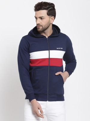 KALT Full Sleeve Color Block Men Sweatshirt