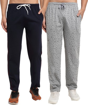 VIMAL JONNEY Printed Men Grey, Black Track Pants