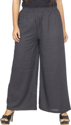 Goodpoint Relaxed Women Black Trousers