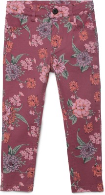 Under Fourteen Only Regular Fit Girls Multicolor Trousers