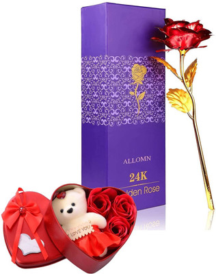 Bless Kraft Artificial Flower Gift Set