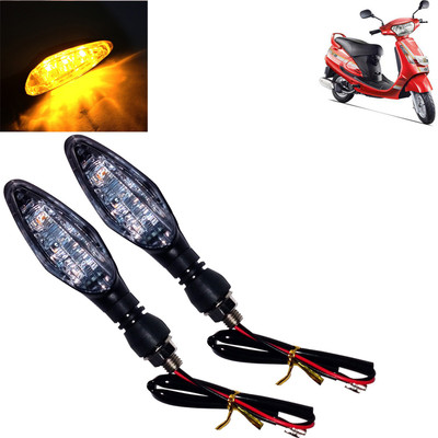 DvineAutoFashionZ Front, Rear, Side LED Indicator Light for Mahindra Duro DZ(Amber)