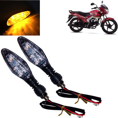 DvineAutoFashionZ Front, Rear, Side LED Indicator Light for Mahindra Centuro(Amber)
