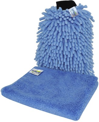SOFTSPUN Cleaning Cloth , cleaning gloves Wet and Dry Microfiber Cleaning Cloth(2 Units)